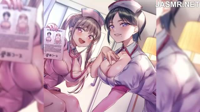 Japanese ASMR R18-RJ289319-Two-nurses-Pamper-you-from-Both-Sides