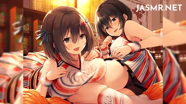 Japanese ASMR R18-RJ328776-Let-your-cheerleader-Girlfriend-&-Senior-JK-cheer-you-up-with-Ear-Licking!